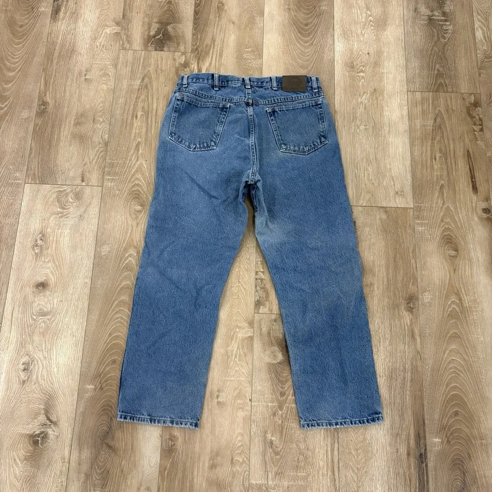 Cabela's Size 38/30 Outdoor Gear Men's Straight Leg Jeans Relaxed Fit Blue Denim